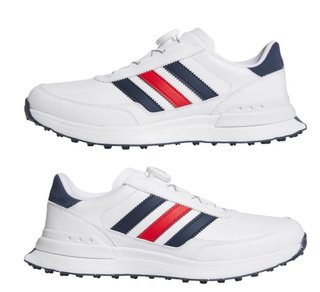 Adidas S2G 26 Boa pánské golfové boty, bílo/modro/červené