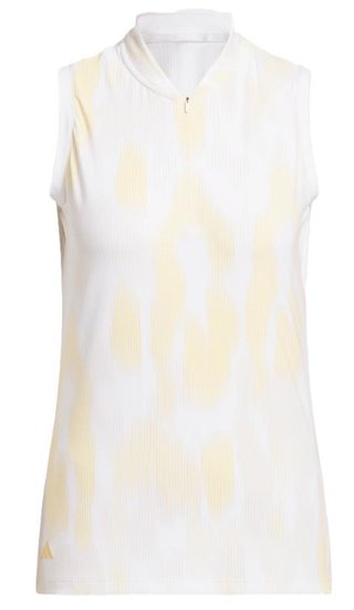 Adidas Ultimate365 Tour Printed Sleeveless polo bez rukávů, seicta