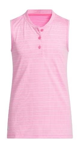 Adidas Sleeveless dětské polo, růžové
