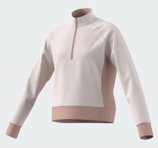 Adidas Textured Layer dětské polo, růžové
