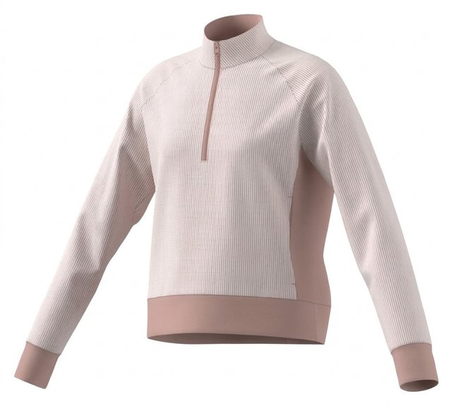 Adidas Textured Layer dětská mikina, blush pink