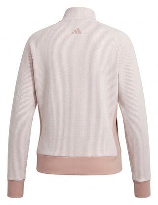 Adidas Textured Layer dětská mikina, blush pink