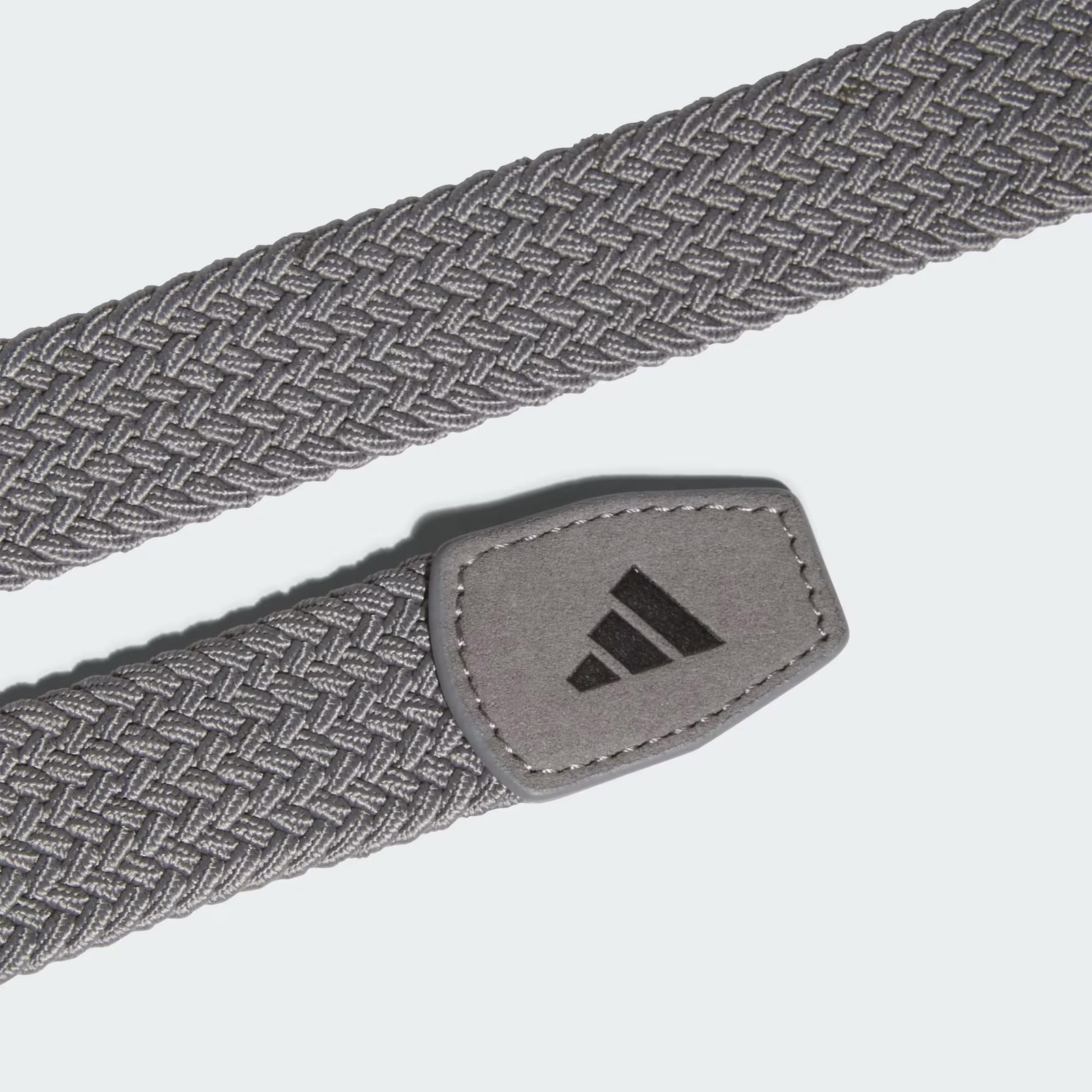 Adidas Braided Stretch pánský opasek, šedý