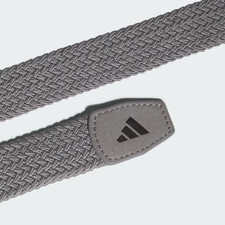 Adidas Braided Stretch pánský opasek, šedý