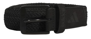 Adidas Braided Stretch pánský opasek, černý