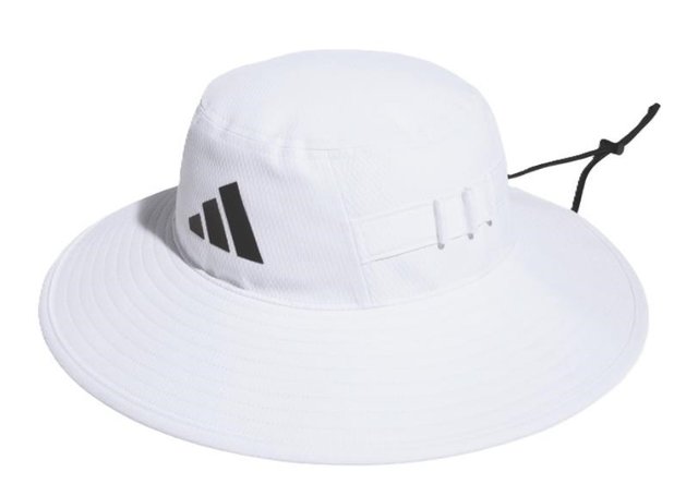 Adidas Wide Brim unisex klobouk, bílý