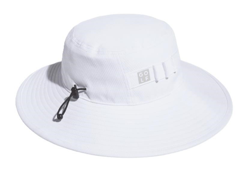 Adidas Wide Brim Crst unisex klobouk, bílý