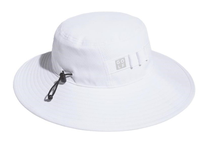 Adidas Wide Brim Crst unisex klobouk, bílý