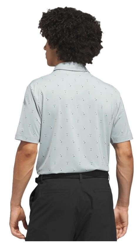 Adidas Ultimate365 Essence Print pánské polo, wosa