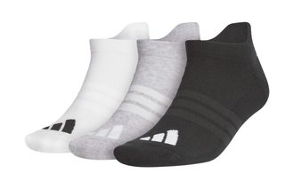 Adidas Tour Ankle pánské ponožky, 3 páry, bílé/šedé/černé