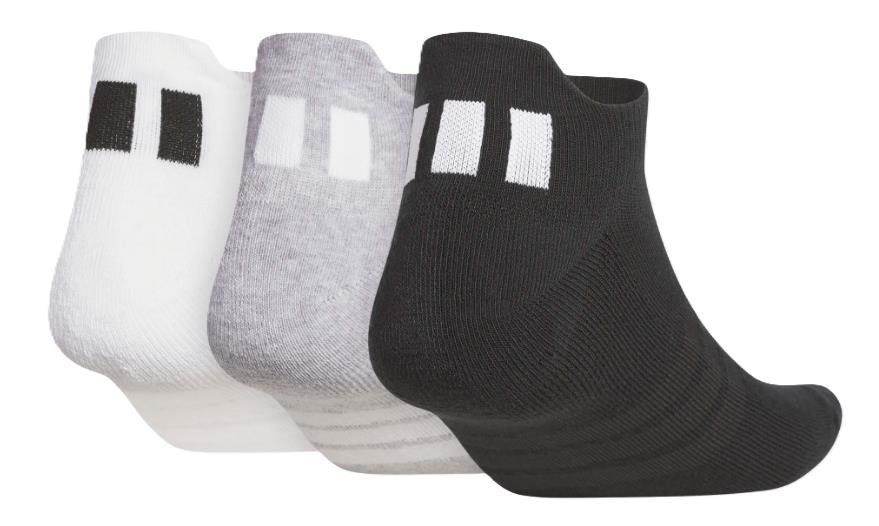 Adidas Tour Ankle pánské ponožky, 3 páry, bílé/šedé/černé