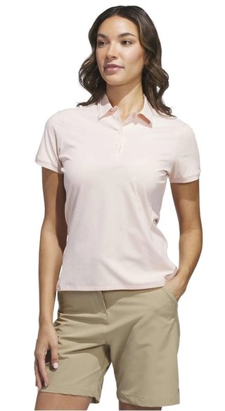 Adidas Ultimate365 Tour Twistknit dámské polo, růžové