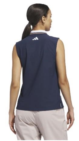Adidas Beyond The Course Twistknit dámské polo, tmavě modré