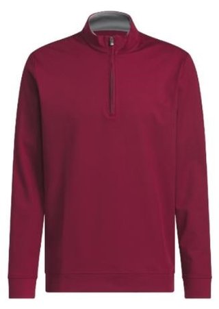 Adidas Ultimate365 Classic Quarter-Zip pánská mikina, burgundy