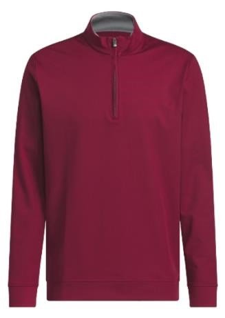 Adidas Ultimate365 Classic Quarter-Zip pánská mikina, burgundy