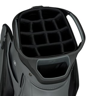 TaylorMade Deluxe cart bag, černo/šedý