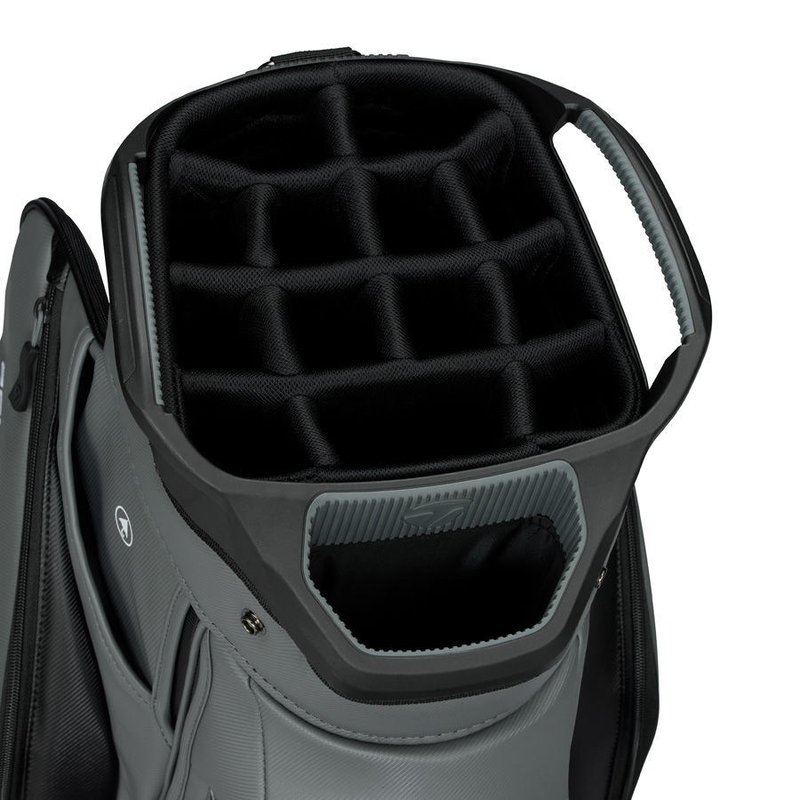 TaylorMade Deluxe cart bag, černo/šedý