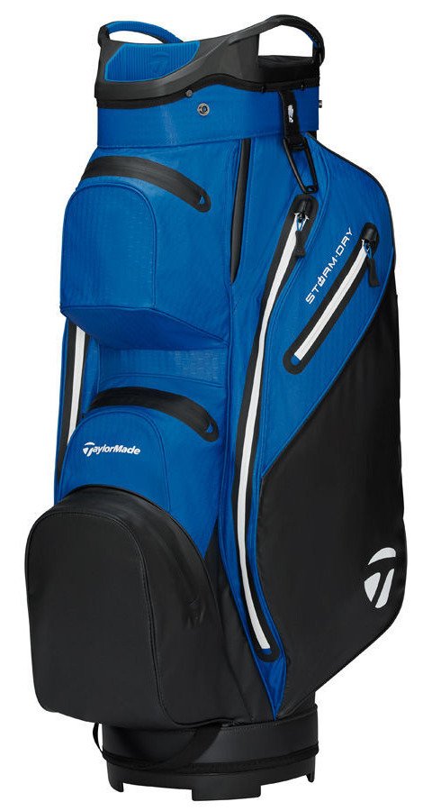 TaylorMade Storm Dry cart bag, černo/modrý
