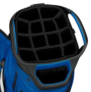TaylorMade Storm Dry cart bag, černo/modrý
