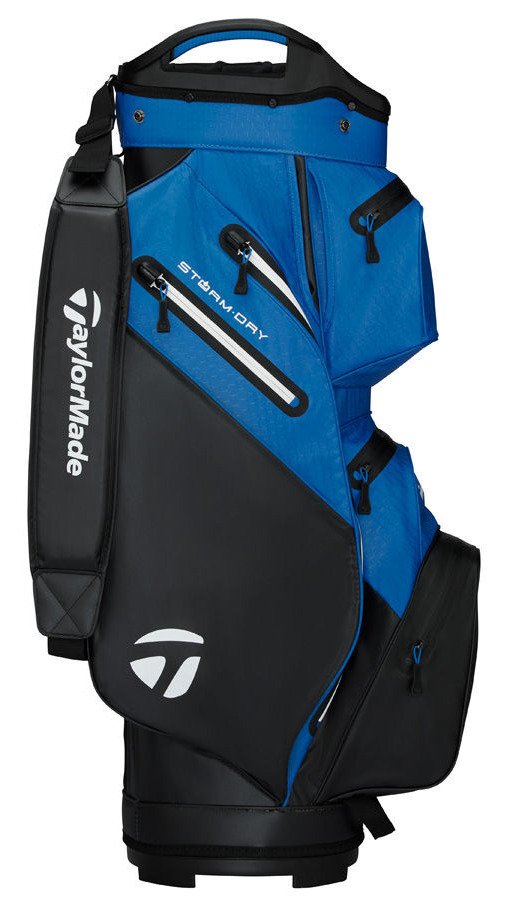 TaylorMade Storm Dry cart bag, černo/modrý