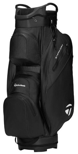 TaylorMade Storm-Dry Waterproof cart bag, černý