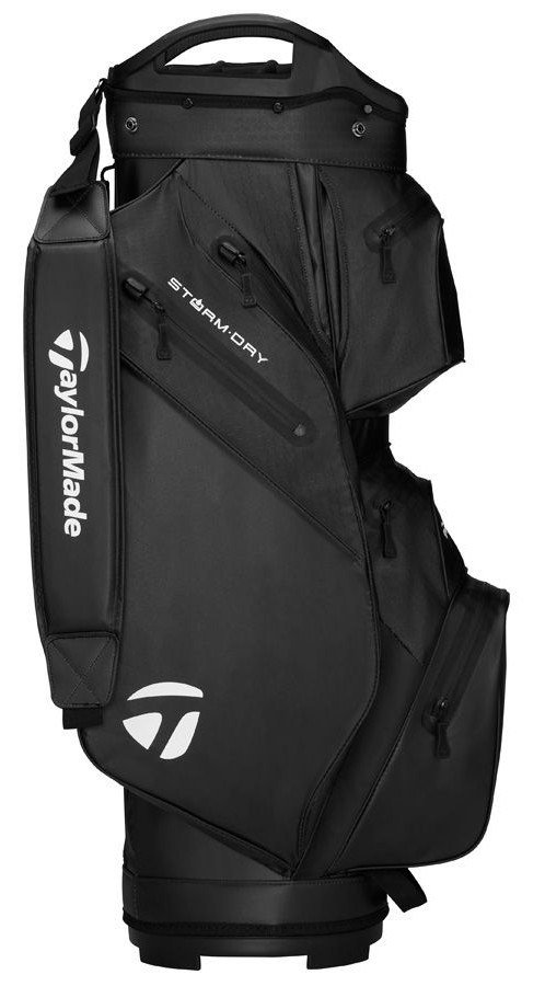 TaylorMade Storm-Dry Waterproof cart bag, černý