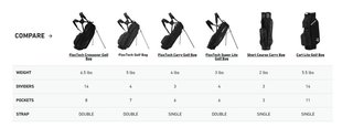 TaylorMade FlexTech stand bag, šedo/neon zelený