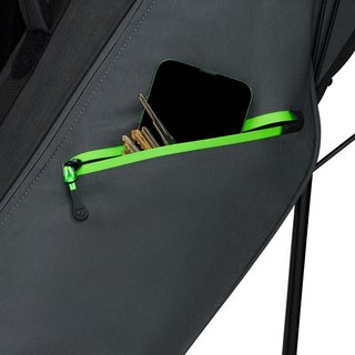 TaylorMade Flextech Carry stand bag, šedo/černo/neon zelený