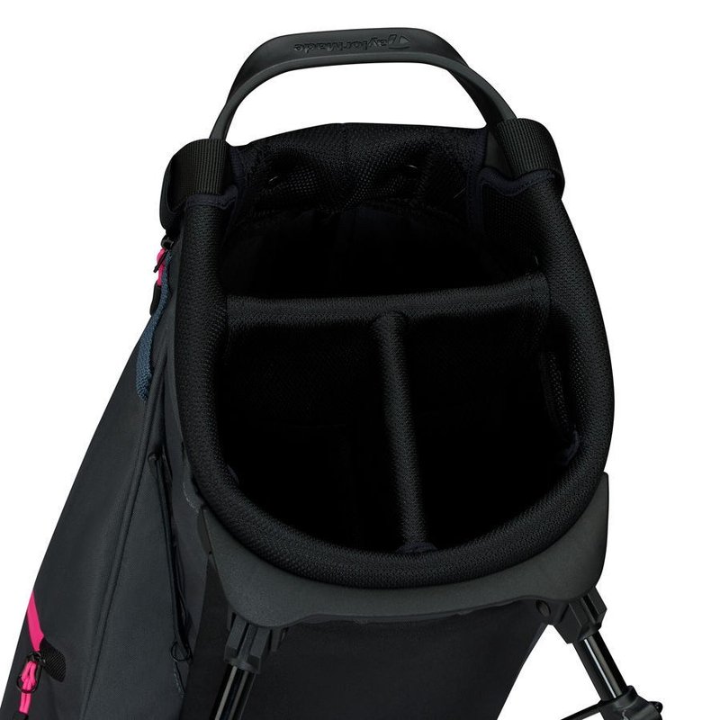 TaylorMade Flextech Carry stand bag, šedo/neon růžový