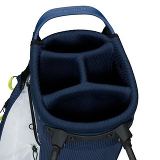 TaylorMade FlexTech Super Lite stand bag, tmavě modro/bílo/neon limetkový