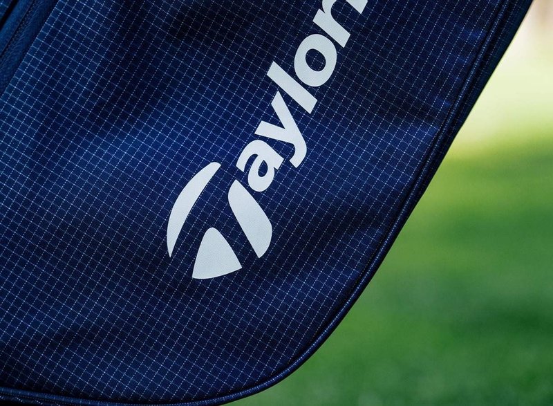 TaylorMade FlexTech Super Lite stand bag, tmavě modro/bílo/neon limetkový