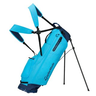 TaylorMade FlexTech Super Lite stand bag, cyan/tmavě modrý