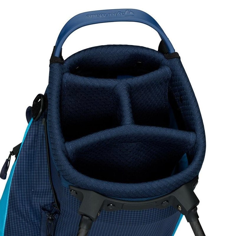 TaylorMade FlexTech Super Lite stand bag, cyan/tmavě modrý