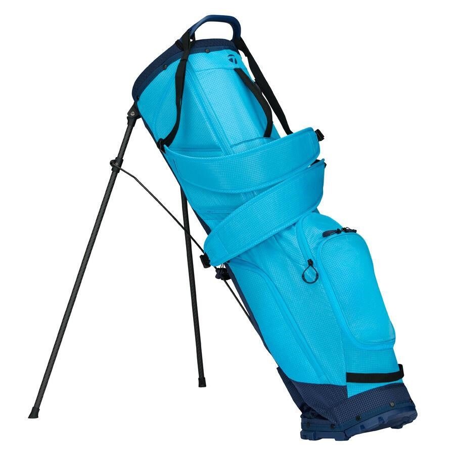 TaylorMade FlexTech Super Lite stand bag, cyan/tmavě modrý