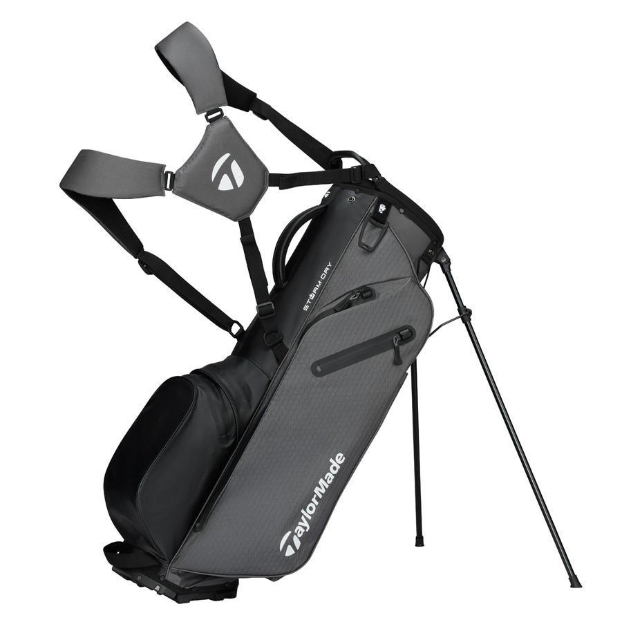 TaylorMade Storm-Dry Waterproof stand bag, šedo/černý