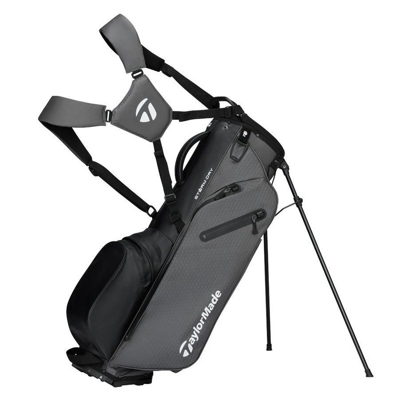 TaylorMade Storm-Dry Waterproof stand bag, šedo/černý