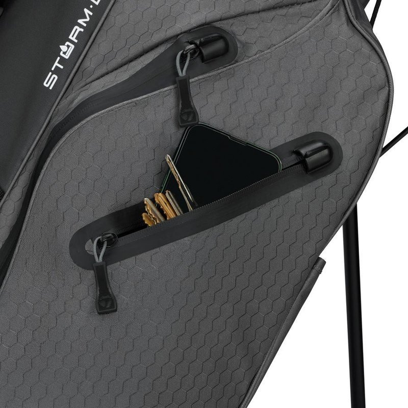 TaylorMade Storm-Dry Waterproof stand bag, šedo/černý
