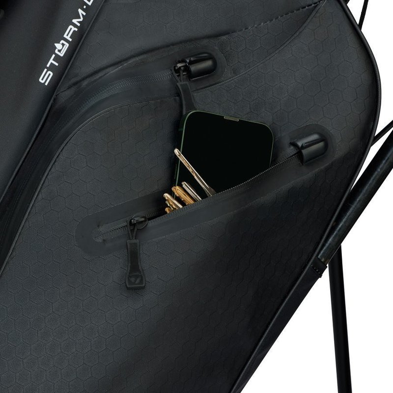 TaylorMade Storm-Dry Waterproof stand bag, černý