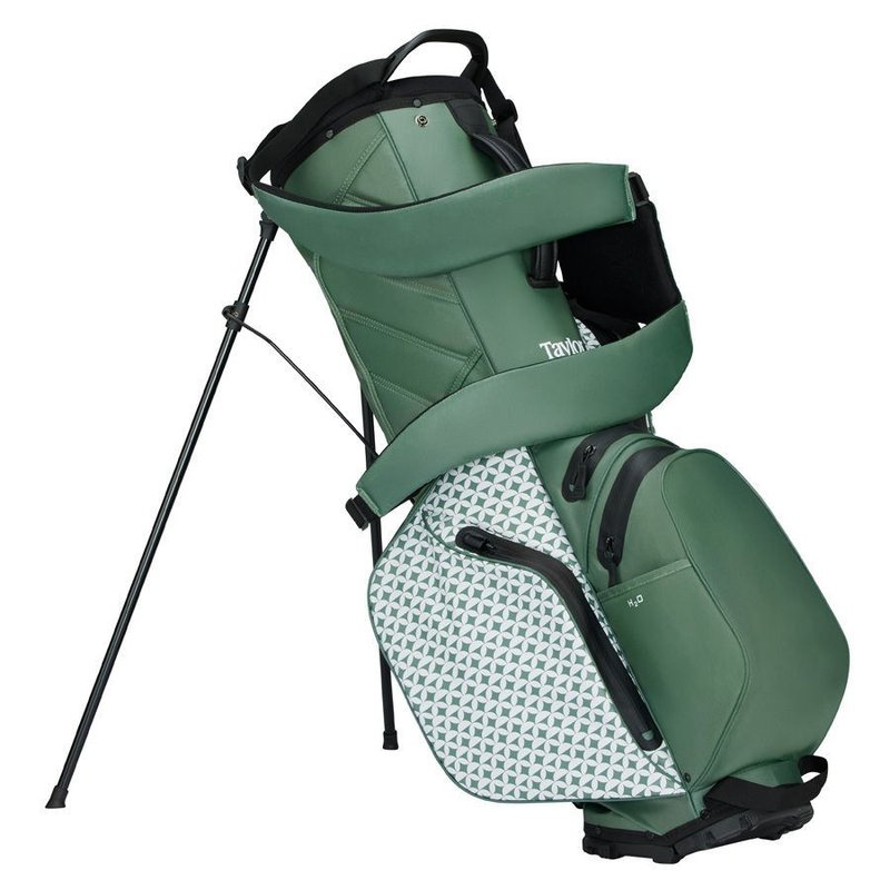 TaylorMade Storm-Dry Waterproof stand bag, heritage icon dark sage