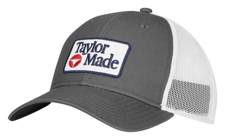 TaylorMade Radar Legacy Trucker pánská kšiltovka, šedá/bílá