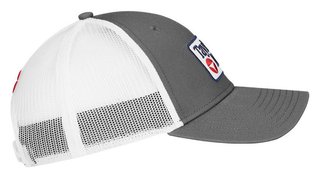 TaylorMade Radar Legacy Trucker pánská kšiltovka, šedá/bílá