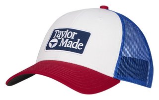 TaylorMade Radar Legacy Trucker pánská kšiltovka, červená/bílá/modrá
