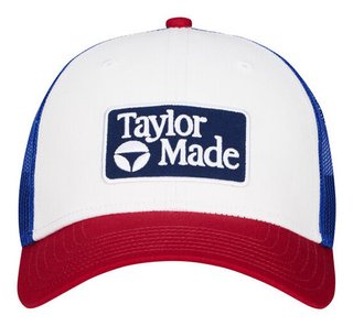 TaylorMade Radar Legacy Trucker pánská kšiltovka, červená/bílá/modrá