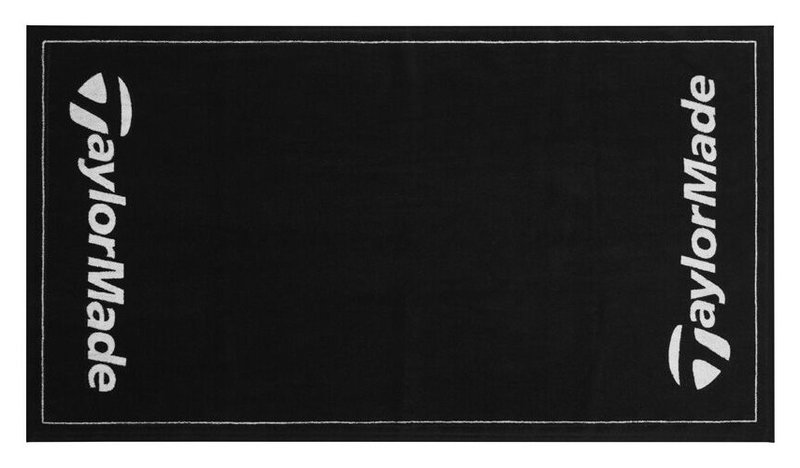 TaylorMade Tour Towel golfový ručník, černý