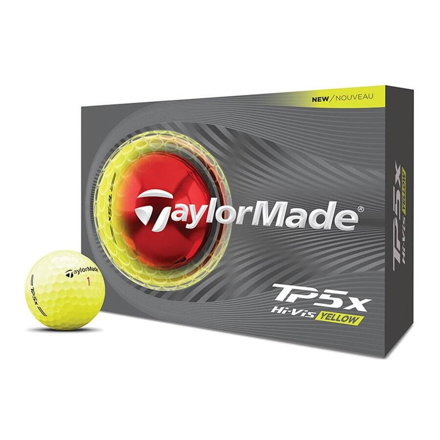 TaylorMade TP5x golfové míčky, žluté