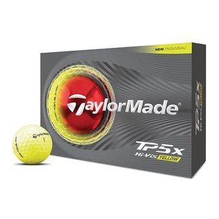 TaylorMade TP5x golfové míčky, žluté