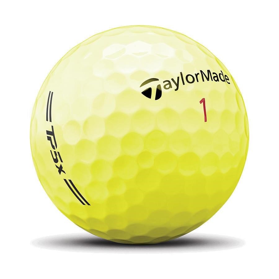 TaylorMade TP5x golfové míčky, žluté