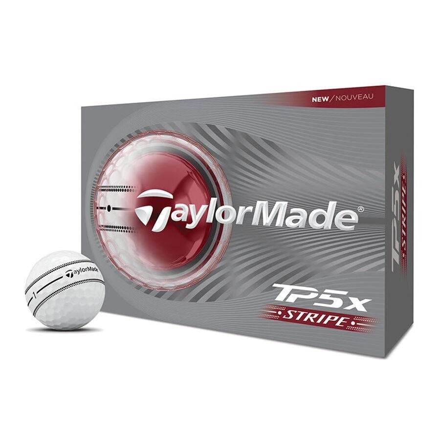 TaylorMade TP5x Stripe golfové míčky