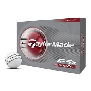 TaylorMade TP5x Stripe golfové míčky