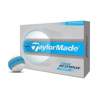 TaylorMade Tour Response Stripe Blue golfové míče
